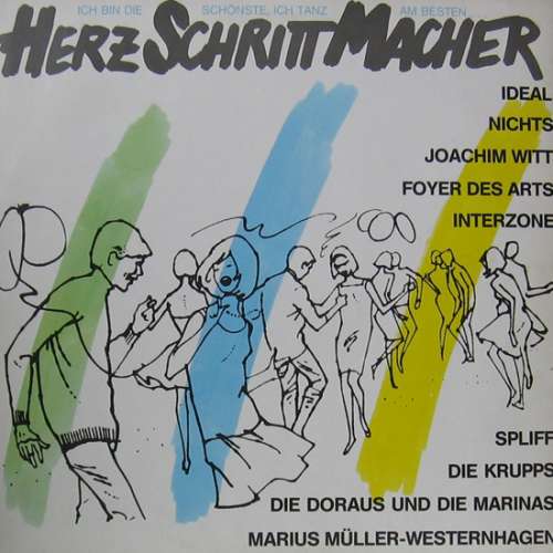 Cover Various - Herz Schritt Macher (Ich Bin Die Schönste, Ich Tanz Am Besten ...) (LP, Comp) Schallplatten Ankauf