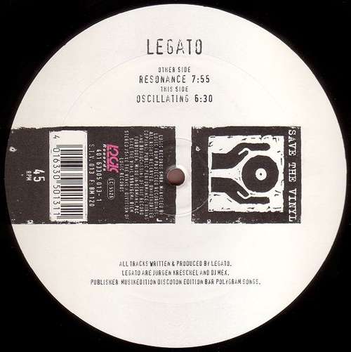 Cover Legato - Resonance / Oscillating (12) Schallplatten Ankauf
