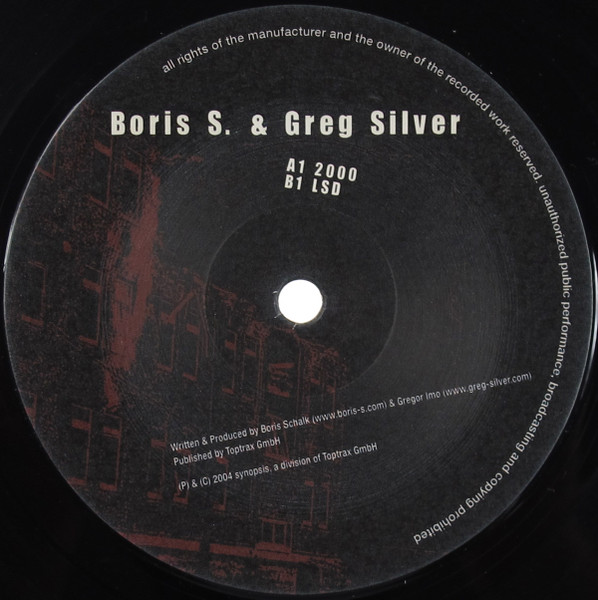 Bild Boris S. & Greg Silver - 2000 (12) Schallplatten Ankauf