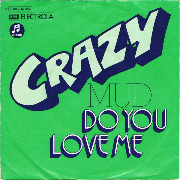 Cover Mud - Crazy (7, Single) Schallplatten Ankauf