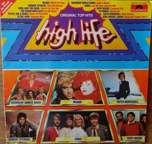 Cover Various - High Life - Original Top Hits (LP, Comp, RP, Inj) Schallplatten Ankauf