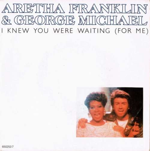 Cover Aretha Franklin & George Michael - I Knew You Were Waiting (For Me) (7, Single) Schallplatten Ankauf