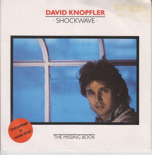 Cover David Knopfler - Shockwave (7, Single, Red) Schallplatten Ankauf