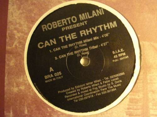 Cover Roberto Milani (2) - Can The Rhythm (12) Schallplatten Ankauf