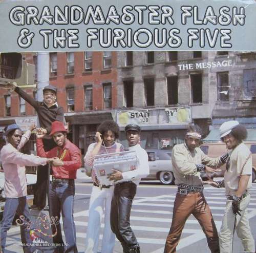 Cover Grandmaster Flash & The Furious Five - The Message (LP, Album) Schallplatten Ankauf