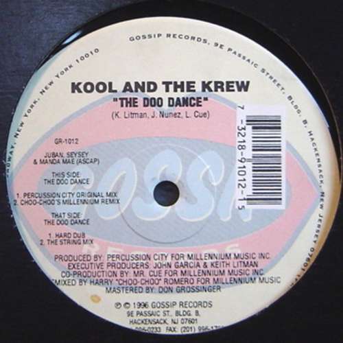 Cover Kool And The Krew - The Doo Dance (12) Schallplatten Ankauf