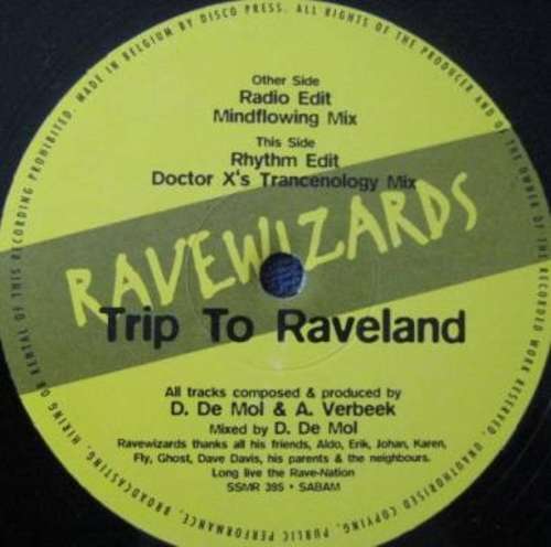 Cover Trip To Raveland Schallplatten Ankauf