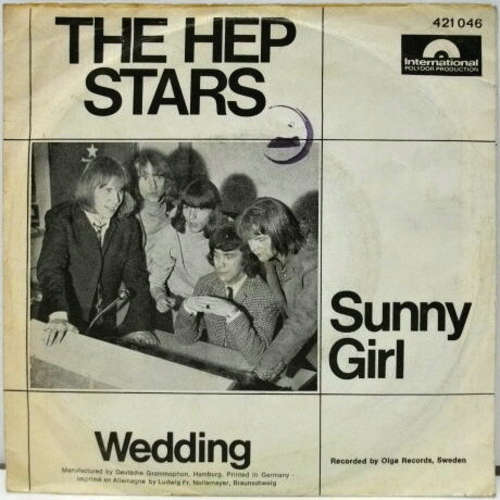 Cover The Hep Stars - Sunny Girl / Wedding (7, Single) Schallplatten Ankauf