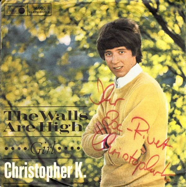 Bild Christopher K. - The Walls Are High / Girl (7, Single) Schallplatten Ankauf