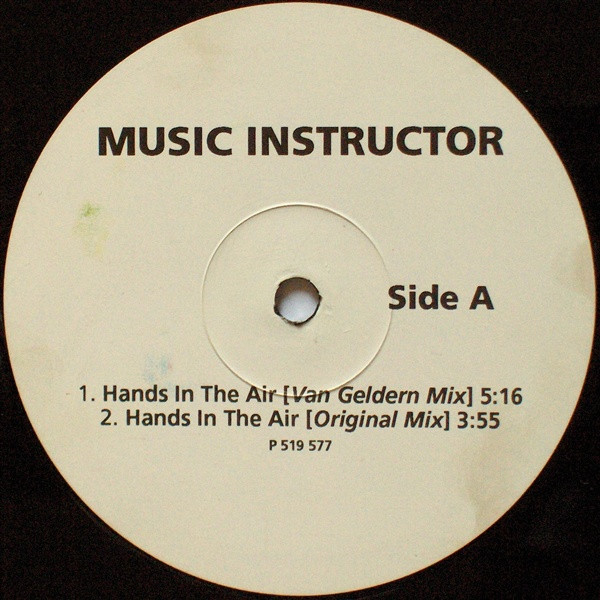 Bild Music Instructor - Hands In The Air (12, Promo) Schallplatten Ankauf