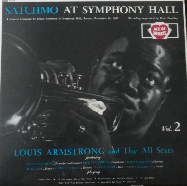 Cover Louis Armstrong And The All Stars* - Satchmo At Symphony Hall Volume 2 (LP, Mono) Schallplatten Ankauf