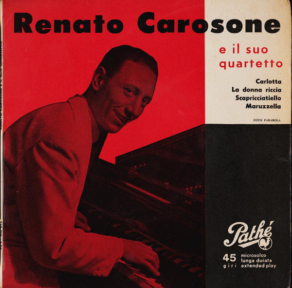 Cover Renato Carosone E Il Suo Quartetto - Carlotta (7, EP) Schallplatten Ankauf