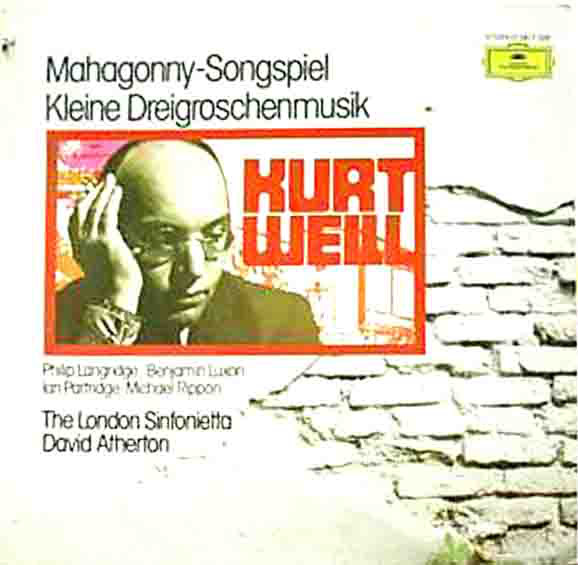 Cover Weill* - David Atherton*, The London Sinfonietta* - Mahagonny-Songspiel / Kleine Dreigroschenmusik (LP) Schallplatten Ankauf