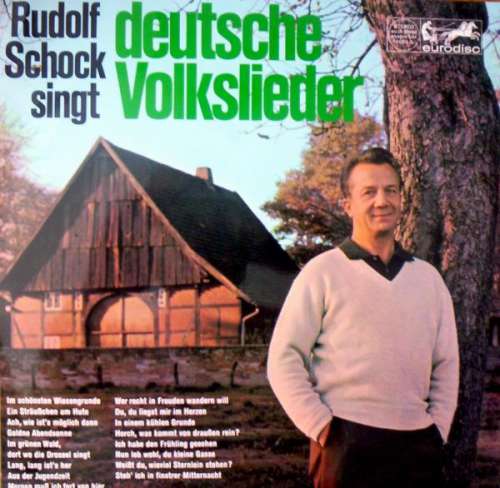 Cover Rudolf Schock - Rudolf Schock Singt Deutsche Volkslieder (LP, Album) Schallplatten Ankauf
