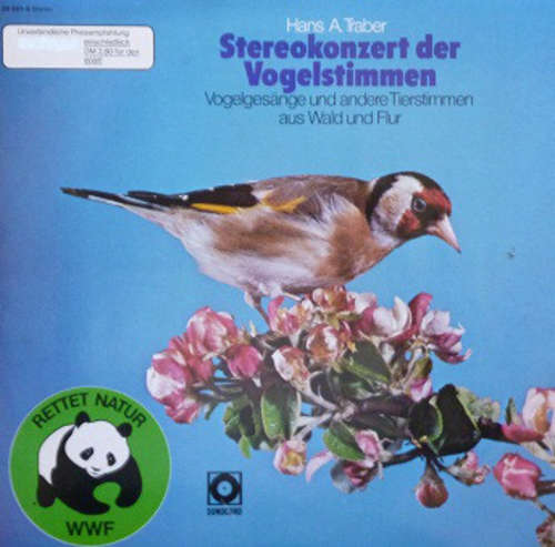 Cover Hans A. Traber - Stereokonzert Der Vogelstimmen - Vogelgesänge Und Andere Tierstimmen Aus Wald Und Flur (LP, Album) Schallplatten Ankauf