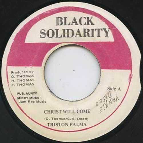 Cover Triston Palma* - Christ Will Come (7) Schallplatten Ankauf