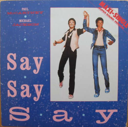 Cover Paul McCartney & Michael Jackson - Say Say Say (12, Maxi) Schallplatten Ankauf