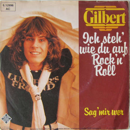 Cover Gilbert (23) - Ich Steh' Wie Du Auf Rock'n'Roll (7, Single) Schallplatten Ankauf