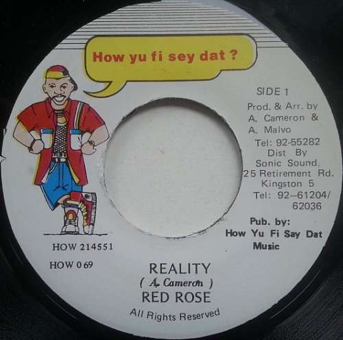 Cover Red Rose* - Reality (7) Schallplatten Ankauf