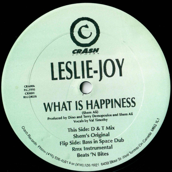 Cover Leslie-Joy* - What Is Happiness (12) Schallplatten Ankauf