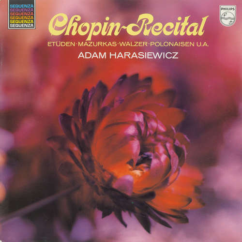 Cover Frédéric Chopin, Adam Harasiewicz - Chopin Recital - Etüden, Mazurkas, Walzer, Polonaisen U.A. (LP) Schallplatten Ankauf