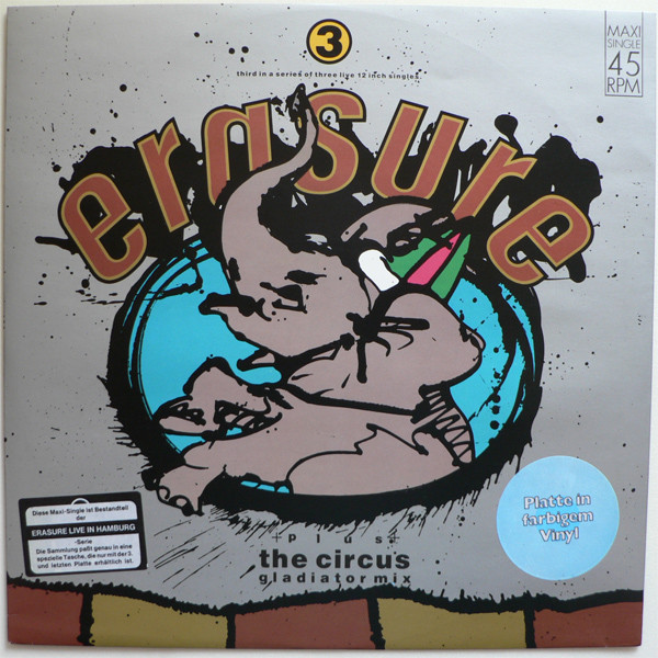 Cover Erasure - The Circus (Gladiator Mix) (12, Maxi, Gre) Schallplatten Ankauf