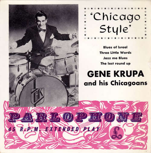 Cover Gene Krupa And His Chicagoans - Chicago Style (7, EP) Schallplatten Ankauf