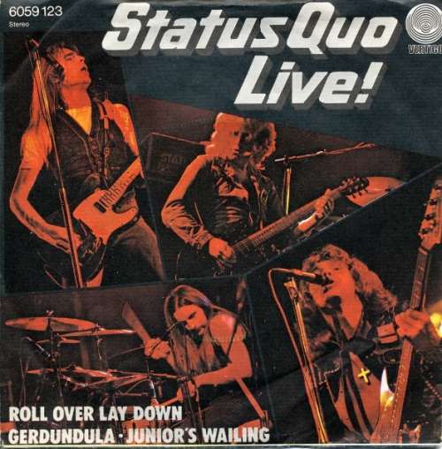 Cover Status Quo - Live! (7, EP) Schallplatten Ankauf