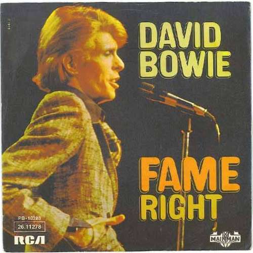 Cover David Bowie - Fame (7, Single) Schallplatten Ankauf