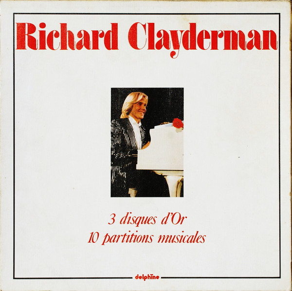 Cover Richard Clayderman - 3 Disques D'Or - 10 Partitions Musicales (3xLP, Comp, Box) Schallplatten Ankauf