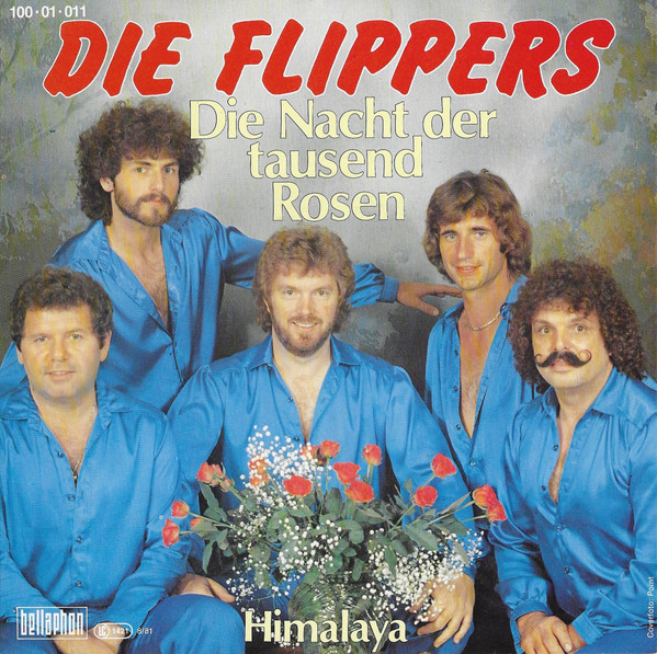 Cover Die Flippers - Die Nacht Der Tausend Rosen (7, Single) Schallplatten Ankauf