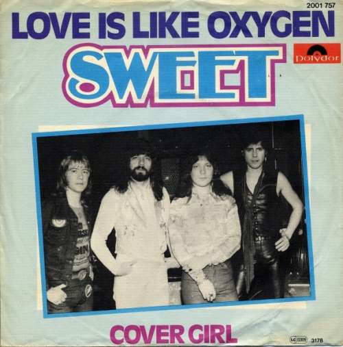 Cover Love Is Like Oxygen Schallplatten Ankauf