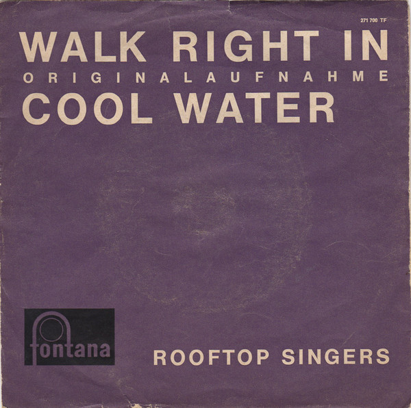 Cover The Rooftop Singers - Walk Right In (7, Mono) Schallplatten Ankauf
