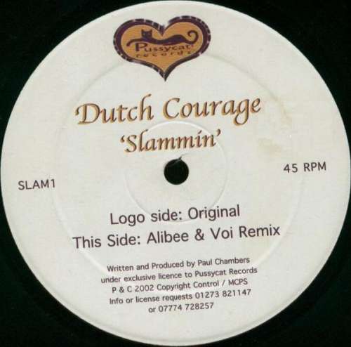 Cover Dutch Courage - Slammin (12) Schallplatten Ankauf
