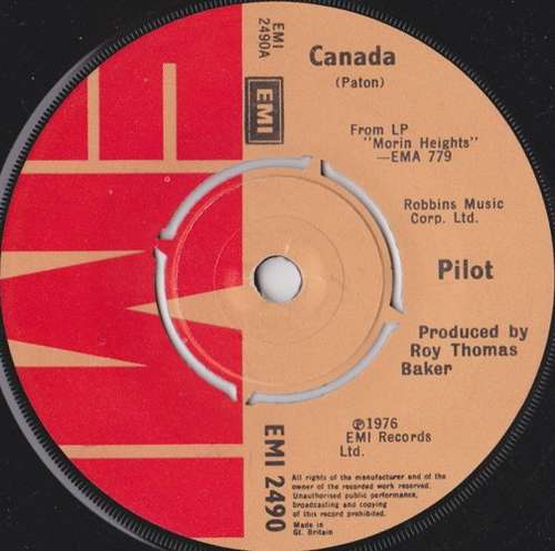Cover Pilot - Canada (7, Single) Schallplatten Ankauf