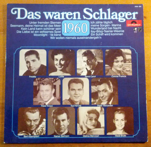 Cover Various - Das Waren Schlager 1960 (LP, Comp) Schallplatten Ankauf