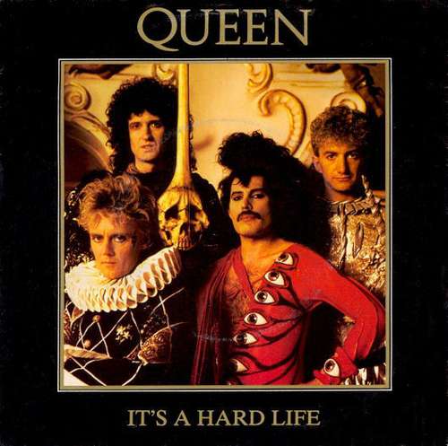 Cover Queen - It's A Hard Life (7, Single) Schallplatten Ankauf