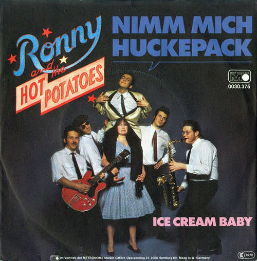 Cover Ronny And The Hot Potatoes - Nimm Mich Huckepack (7) Schallplatten Ankauf
