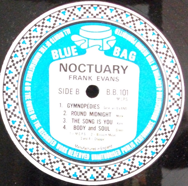 Cover Frank Evans (5) - Noctuary (LP, Album) Schallplatten Ankauf