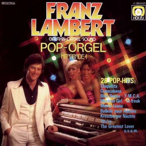 Cover Pop-Orgel-Hitparade 4 Schallplatten Ankauf