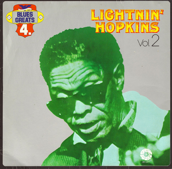 Cover Lightnin' Hopkins - Blues Greats Vol. 4 - Lightnin' Hopkins Vol. 2 (LP, Album, RE) Schallplatten Ankauf