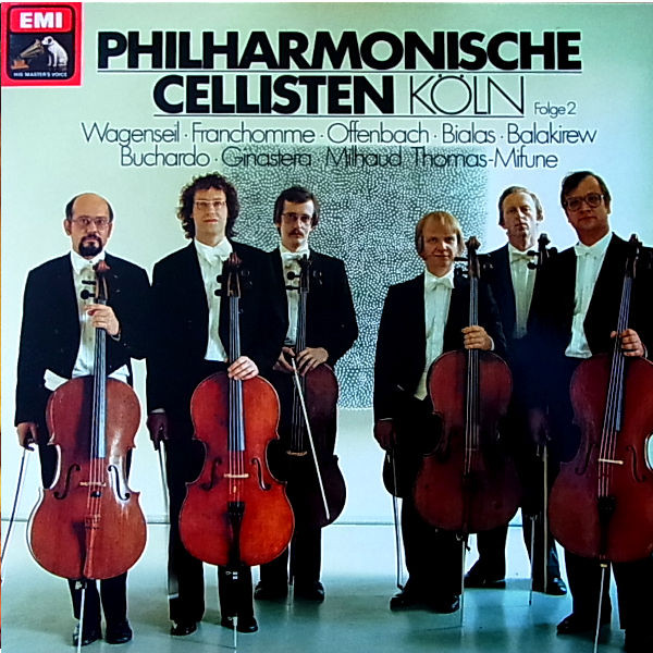 Cover Philharmonische Cellisten Köln - Folge 2 (LP, Album) Schallplatten Ankauf