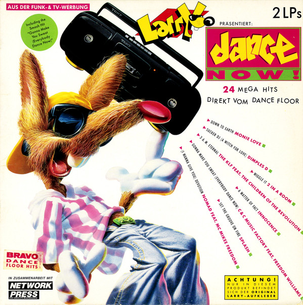 Cover Various - Larry Präsentiert: Dance Now! (2xLP, Comp) Schallplatten Ankauf