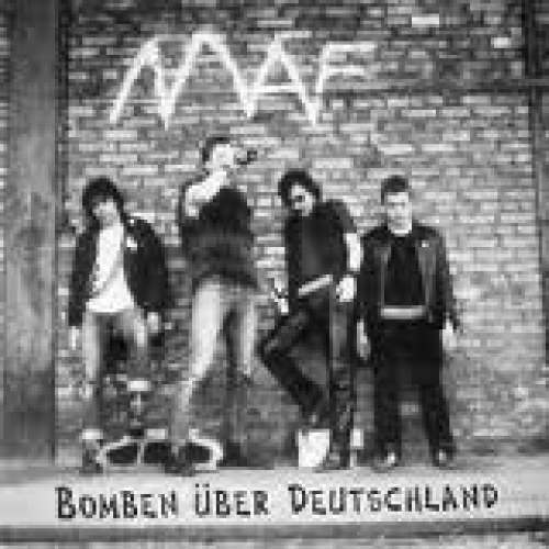 Cover M.A.F. - Bomben Über Deutschland (LP, Album, RE) Schallplatten Ankauf