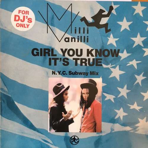 Cover Milli Vanilli - Girl You Know It's True (N.Y.C. Subway Mix) (12, Maxi, Promo) Schallplatten Ankauf