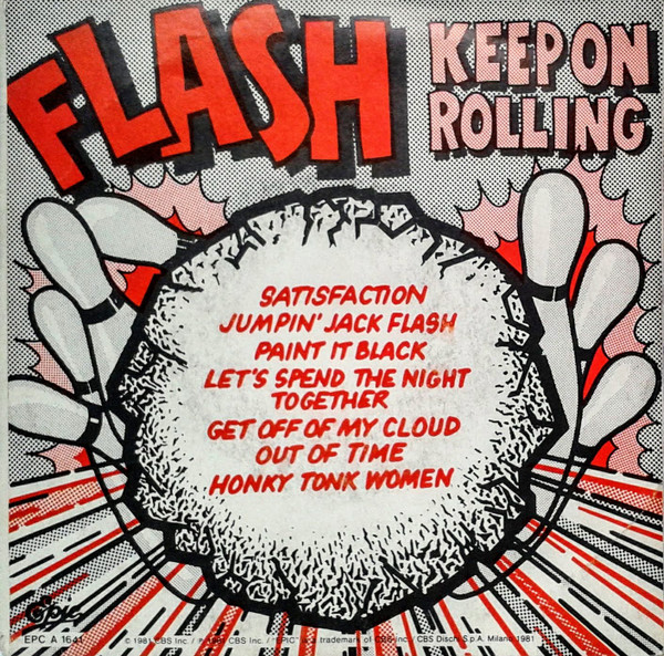 Cover Flash (16) - Keep On Rolling (7, Mixed) Schallplatten Ankauf