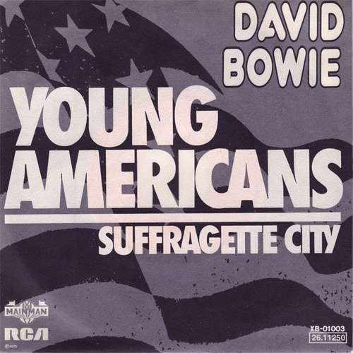 Cover David Bowie - Young Americans  (7) Schallplatten Ankauf
