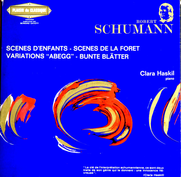 Bild Robert Schumann, Clara Haskil - Scènes D'enfants - Scènes De La Forêt - Variations Abegg - Bunte Blätter (LP, RE) Schallplatten Ankauf