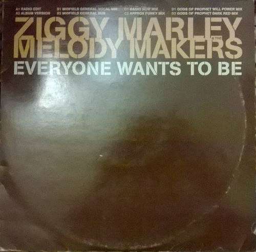 Cover Ziggy Marley And The Melody Makers - Everyone Wants To Be (2x12, Single, Promo) Schallplatten Ankauf