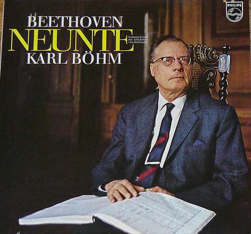 Cover Beethoven*, Karl Böhm - Neunte Sinfonie D-Moll Mit Schlußchor An Die Freude (LP, Album, Gat) Schallplatten Ankauf